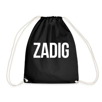 Zadig - Drawstring Bag - black - Front