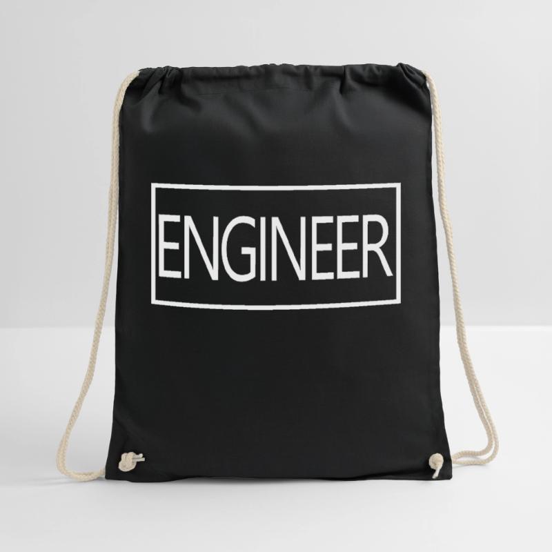 Engineer Proud Graduated Engineering Student Drawstring Bag
