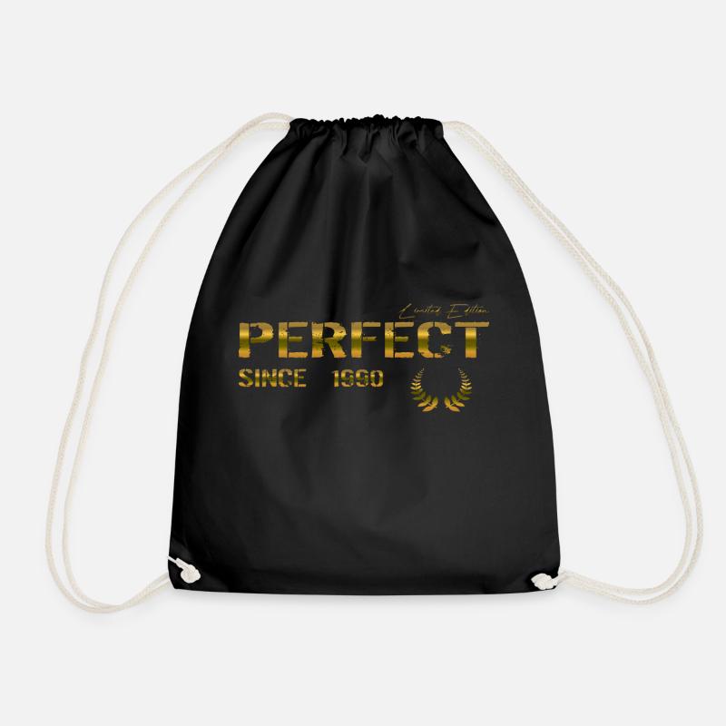 Perfect since 1990 - Turnbeutel - Schwarz