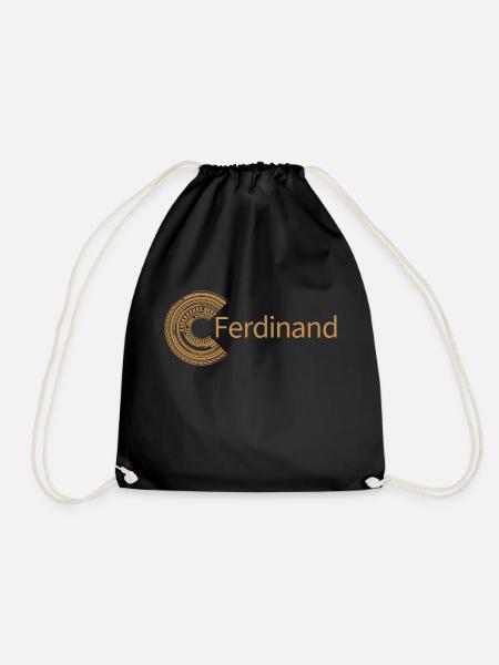 Für Ferdinand - Turnbeutel - Schwarz