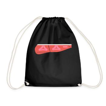 Rear light E-Class new left - Drawstring Bag - black - Front