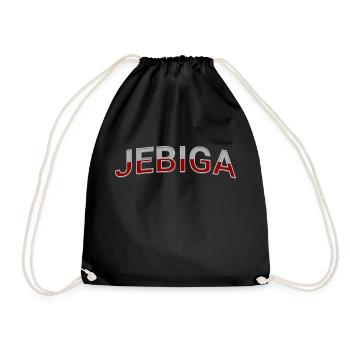 JEBIGA - Turnbeutel - Schwarz - Vorne