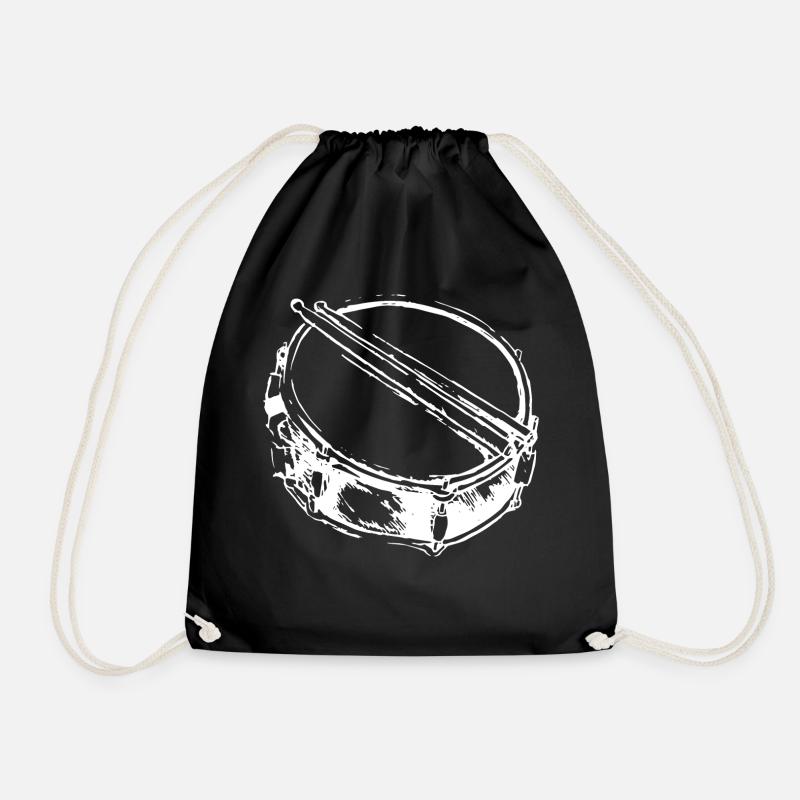 Snare - Drum - Percussion - Music - Drawstring Bag - black