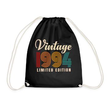 millésime 1994 - Sac de sport léger - noir - Devant