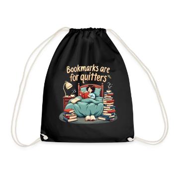 Rat de bibliothèque rat de bibliothèque sur une étagère - Sac de sport léger - noir - Devant