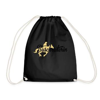 ride - Drawstring Bag - black - Front