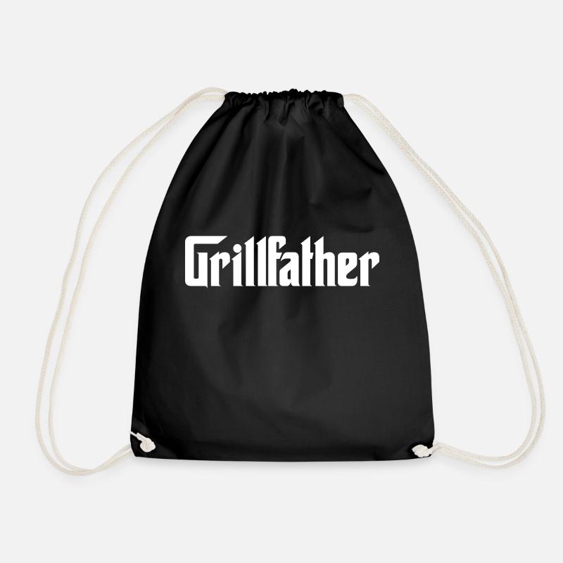 BBQ Grillen - Turnbeutel - Schwarz
