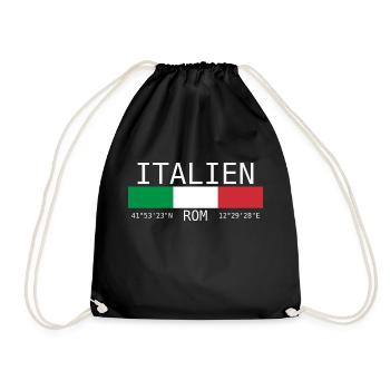 Italie Rome Italie Roma - Sac de sport léger - noir - Devant