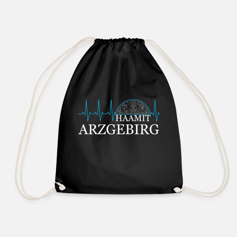 Haamit Arzgebirg - Turnbeutel - Schwarz