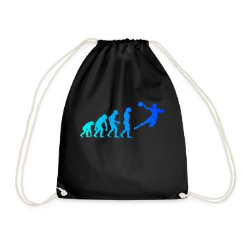 Handball Evolution Enfants Joueurs de handball Hommes D - Sac de sport léger - noir - Devant