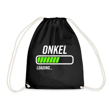Onkel Loading Ladebalken - Turnbeutel - Schwarz - Vorne