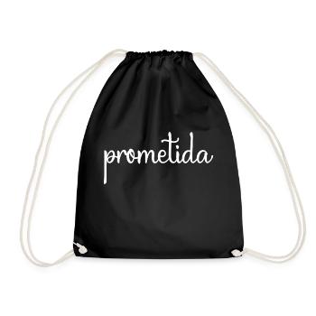 Prometida Fiancée Fiancée Mariage Mariée à être - Sac de sport léger - noir - Devant