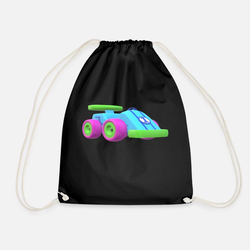 Jouets de voiture Enfants Bébé coloré - Sac de sport léger - noir