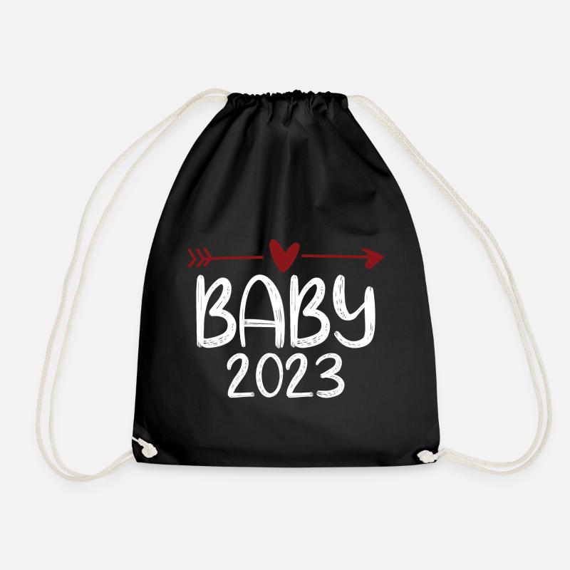 Baby 2023 - Turnbeutel - Schwarz