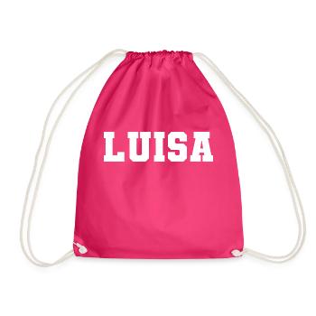 Nom - Luisa - Sac de sport léger - fuchsia - Devant