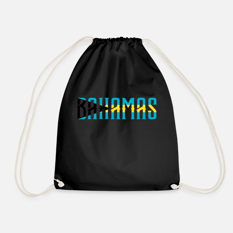 Bahamas - Turnbeutel - Schwarz