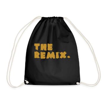 The Remix - Turnbeutel - Schwarz - Vorne