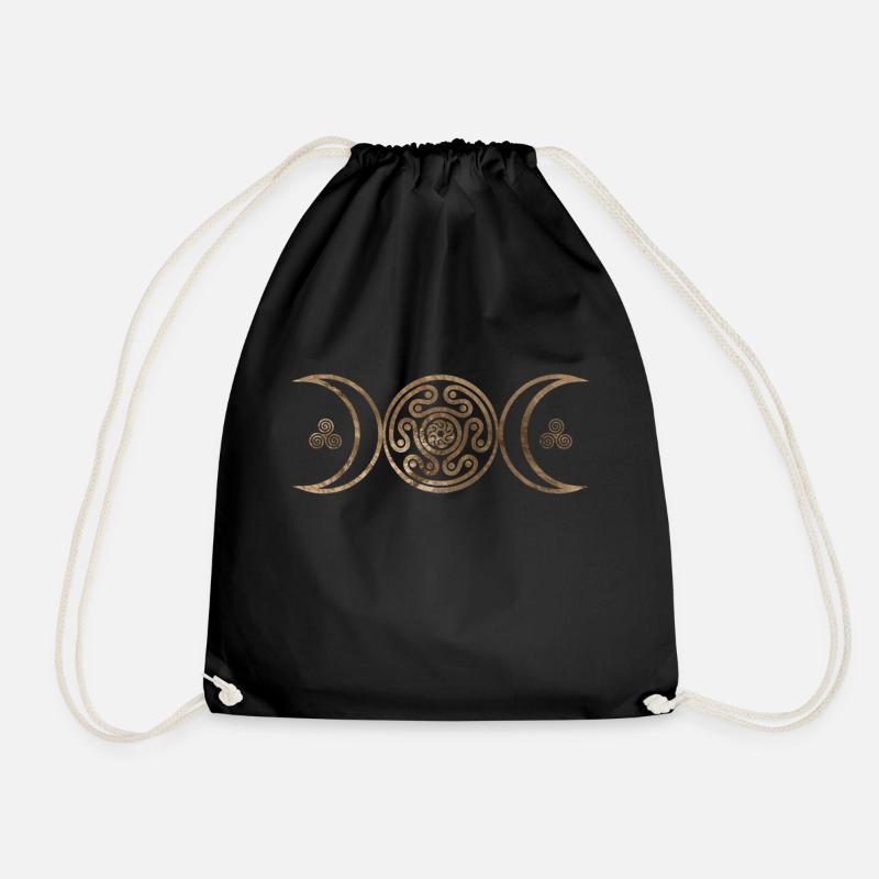 Hecate Wheel Triple Moon - Turnbeutel - Schwarz