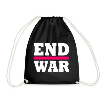 End war - Sac de sport léger - noir - Devant
