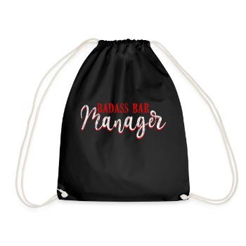 Badass Bar Manager 3 - Sac de sport léger - noir - Devant