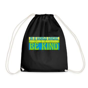 Vous pouvez être gentil - Sac de sport léger - noir - Devant