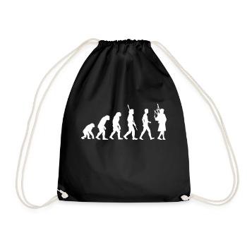 Cornemuse Évolution Écosse Musique Cornemuseur - Sac de sport léger - noir - Devant