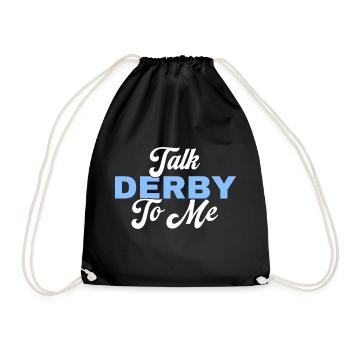 Talk Derby To Me Roller Derby Patins à roulettes - Sac de sport léger - noir - Devant