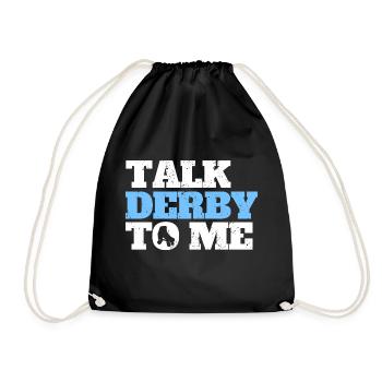 Talk Derby To Me Roller Derby Patins à roulettes - Sac de sport léger - noir - Devant