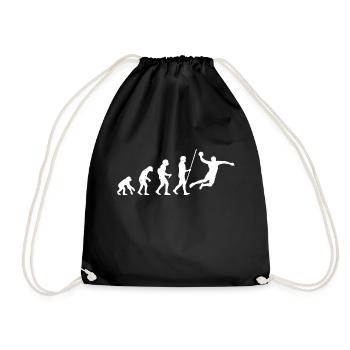 Handball Evolution - Drawstring Bag - black - Front