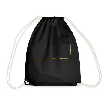 Gamestop share price - Drawstring Bag - black - Front