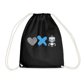Love death robots - Drawstring Bag - black - Front
