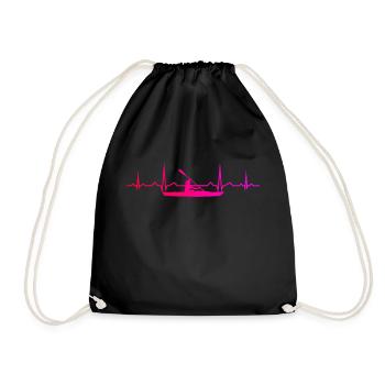 Kayak Kayak Kayak Femmes Canoë Hommes - Sac de sport léger - noir - Devant