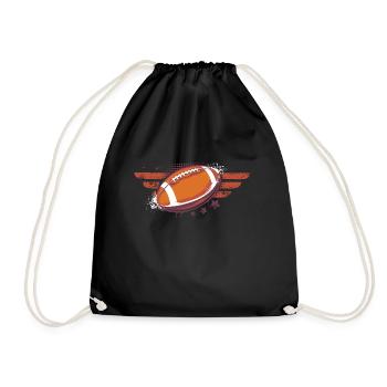 Football - Sac de sport léger - noir - Devant