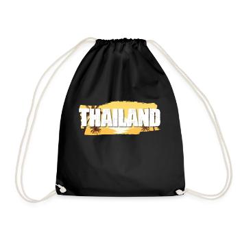Thaïlande - Sac de sport léger - noir - Devant
