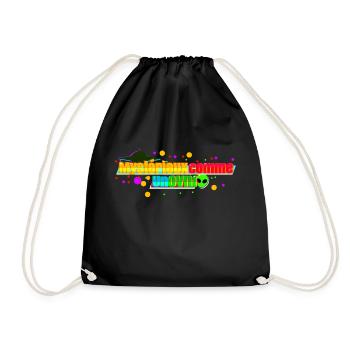 Mystérieux comme un ovni - Sac de sport léger - noir - Devant
