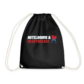 Chambres d’hôtel et chagrins d’amour - Sac de sport léger - noir - Devant