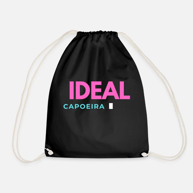 iDeaL Capoeira Neon - Turnbeutel - Schwarz