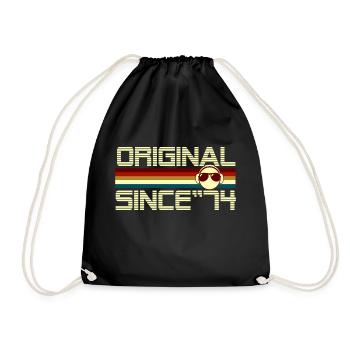 Since 74 - Sac de sport léger - noir - Devant