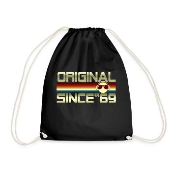 Since 69 - Drawstring Bag - black - Front