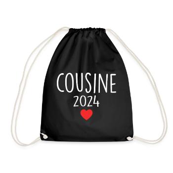 Cousine - Futur Cousine 2024 - Sac de sport léger - noir - Devant