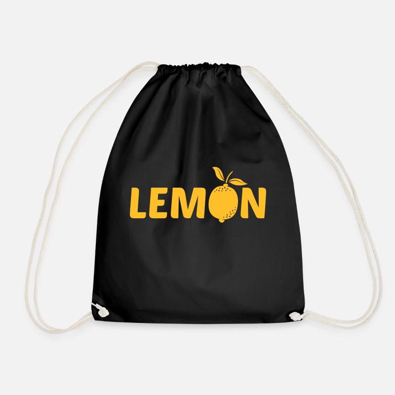 Logo Design CITRON - Sac de sport léger - noir