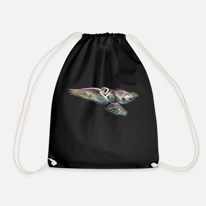 Oiseau - Sac de sport léger - noir