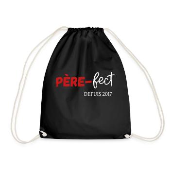 Père fect Depuis 2017 - Sac de sport léger - noir - Devant