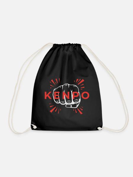 Kenpo Power Fist - Martial Arts - Turnbeutel - Schwarz