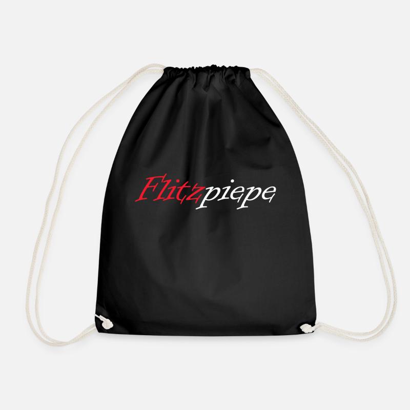 Flitzpiepe - Turnbeutel - Schwarz