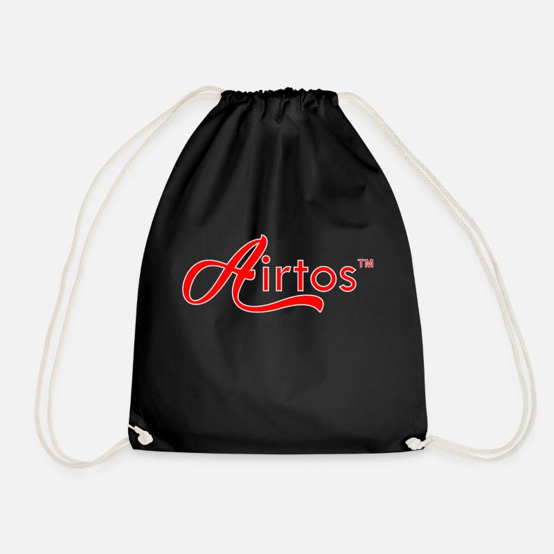 AT NEW1 - Drawstring Bag - black