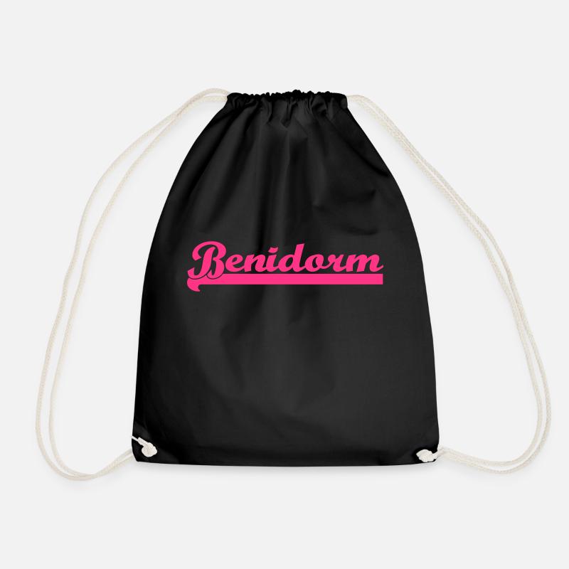 Benidorm Holiday Spain Mallorca - Turnbeutel - Schwarz