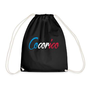 Cocorico - Sac de sport léger - noir - Devant