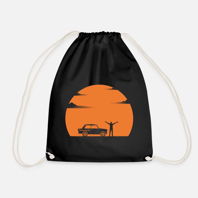 SonnenUntergang (Trabant-Edition) - Turnbeutel - Schwarz