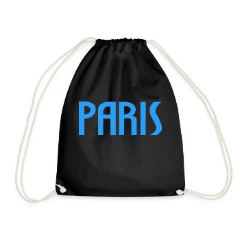 Paris - Sac de sport léger - noir - Devant